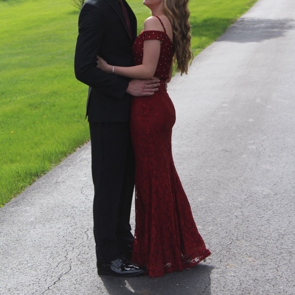 Two Piece Prom Dress - Picture 2 of 5